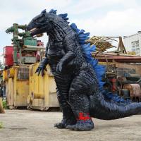 Costume Godzilla Costume de dinosaure réaliste âge adulte 110V 220V