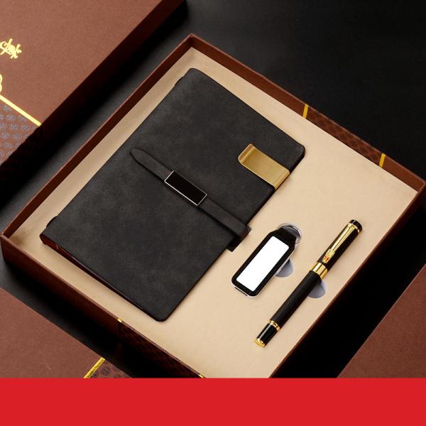 A5 Hardcover Magnet Closed Buckle Notebook and Pen Stationery Set Limited Stock