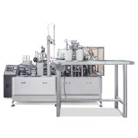 Alta velocidade biodegradável automática da máquina da cubeta da bacia de papel dos utensílios de mesa