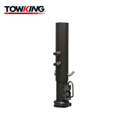 Round Tube Gooseneck Adjustable Trailer Coupler 25000lbs