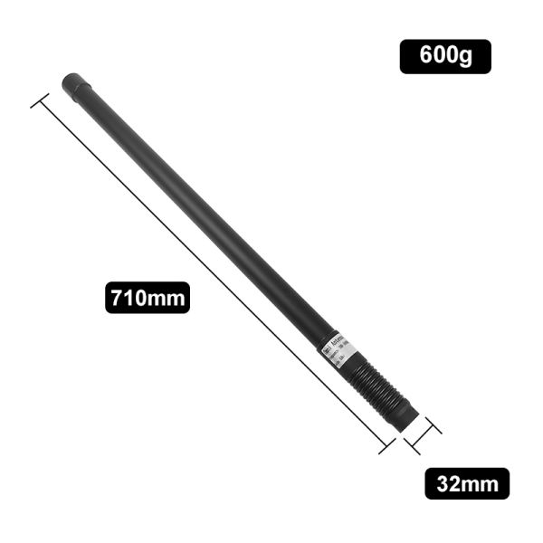 Vehicle-mounted 868mhz 915mhz reinforced spring shockproof fiberglass antenna for long range application wireless signal jammer