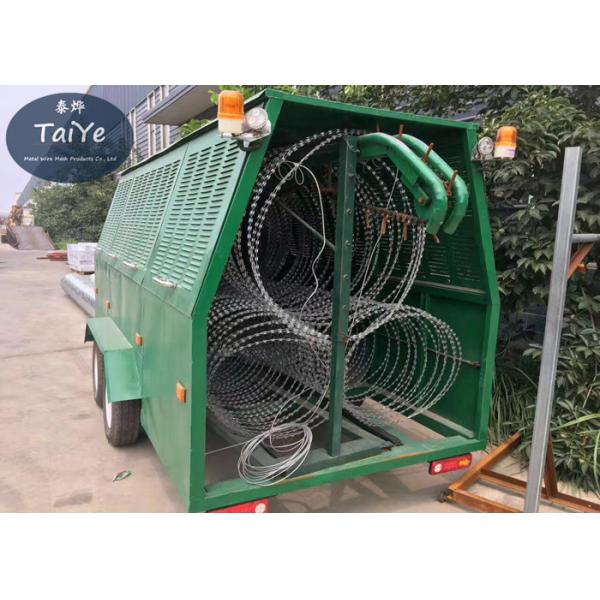Heavy Galvanized Spiral Razor Wire Blade Type Stainless Steel Razor Wire