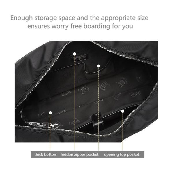 Waterproofing Nylon Sports Bag Lightweight Gym Bag With Trolley Sleeve