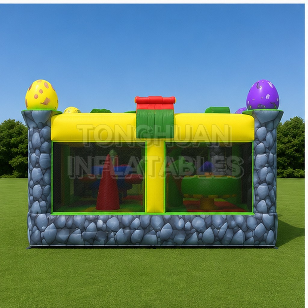 Dinosaur Inflatable Bounce House for Commercial Events