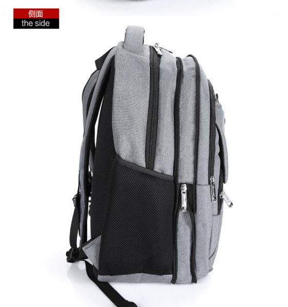 Korean version of the multi-purpose men's business casual laptop shoulder computer bag backpack male bag Fashion Student