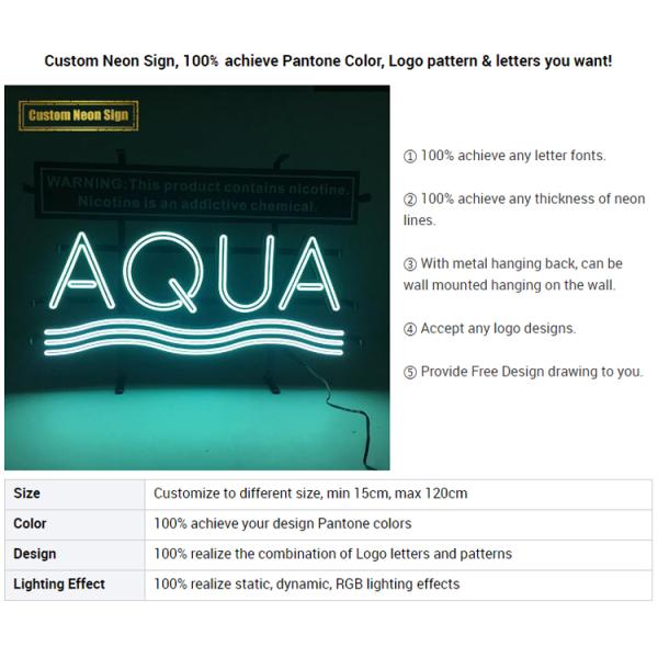 Satom Wall Mounted Tobacco Cigarette Brand Neon Signs