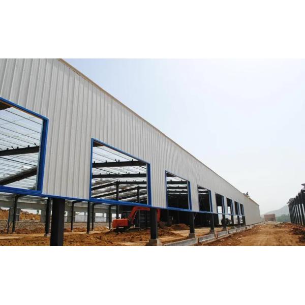 Модульная сваренная мастерская стальной структуры раздела h Prefab с подкрановой балкой