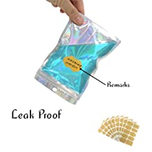 Smell Proof Baggies, Holographic Bags, Metallic Bag, Storage Pouch, Flower Packaging, Dried Leaves