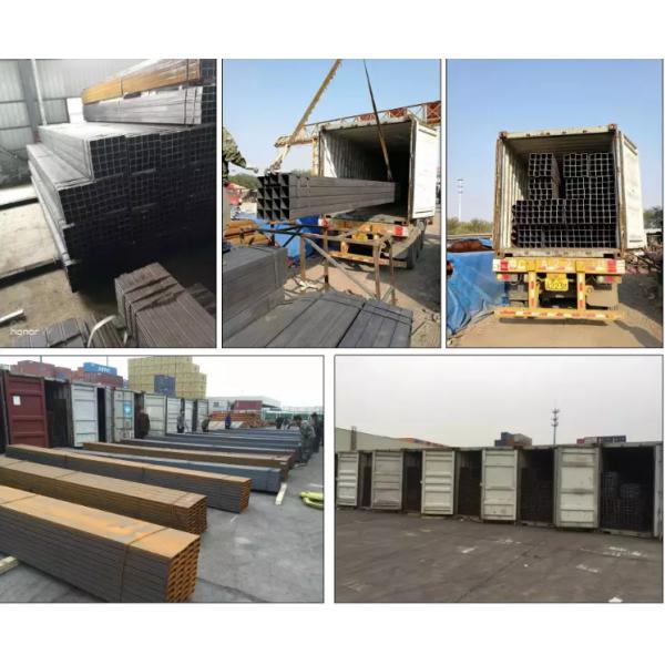 Zinc Coated Square Galvanised Carbon Steel Pipe , ASTM A106 Gr.B 6 Inch Galvanized Pipe