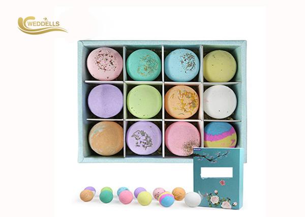 12 Organic Vegan Bath Bombs , Essential Oils Aromatherapy Bath Bombs