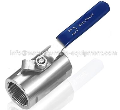 Water Pipe Forged Stainless Steel Ball Valve DN50 Medium Pressure Control Flow