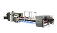 Agrafeuse automatique de Gluer de dossier collant piquer combiné dans une fabrication de cartons de carton