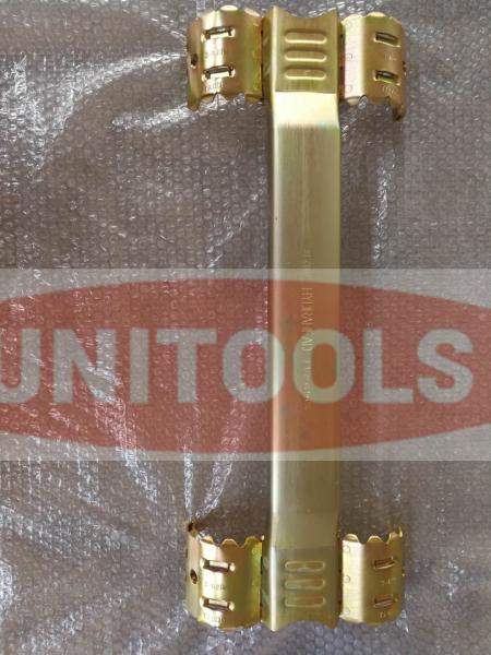 2-3/8 Inch Flat  ESP Cable Protector Carbon Steel Material Stamping Type