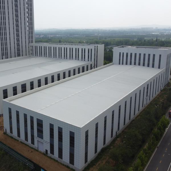 Prefab Steel Structure Industrial Workshop Quick Install Large Interior Space