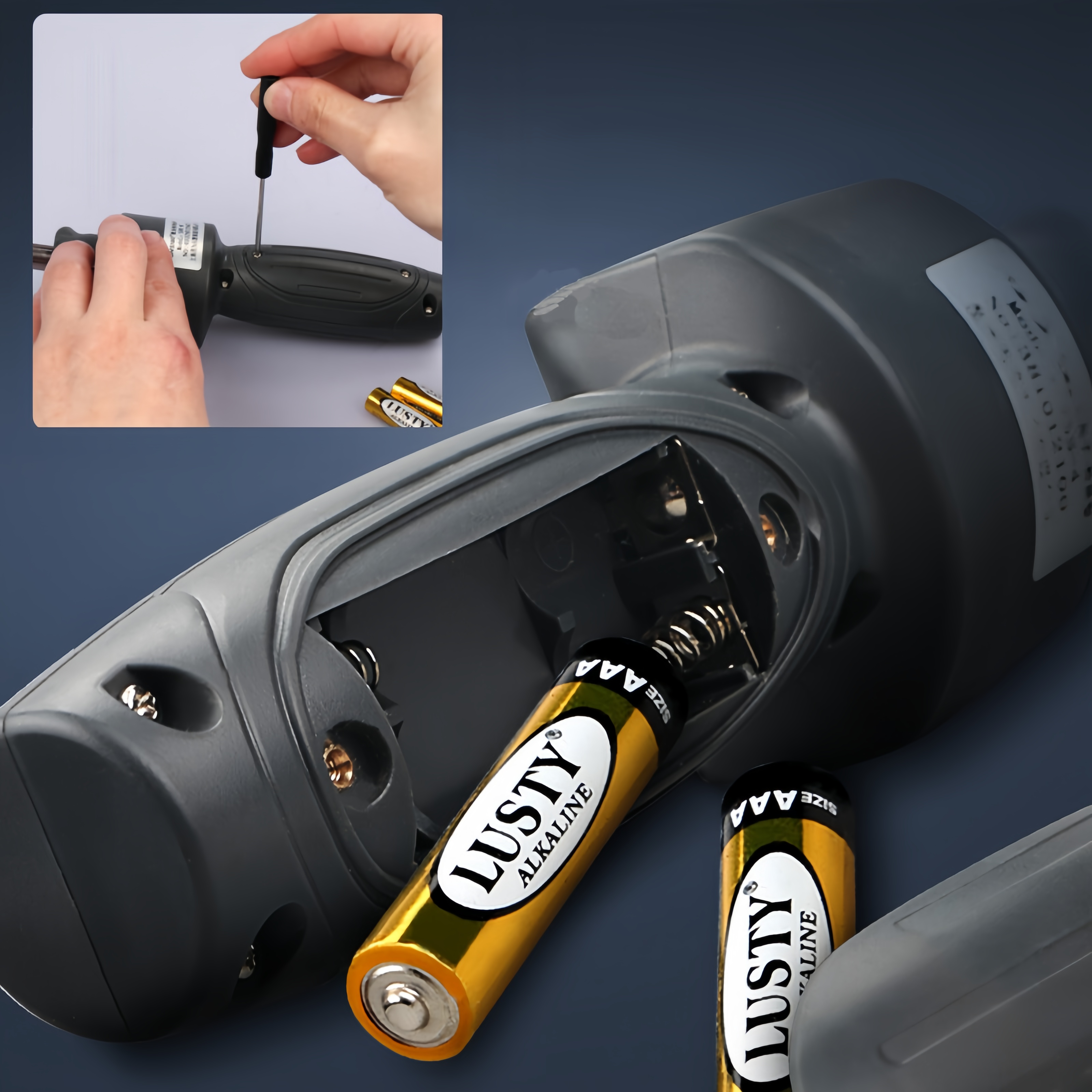 Jauge de couple numérique et tournevis avec plage de 0,0015-0,5 N.m, précision de ±2 % de l'échelle complète et dimension hexagonale de 1/4 pouce