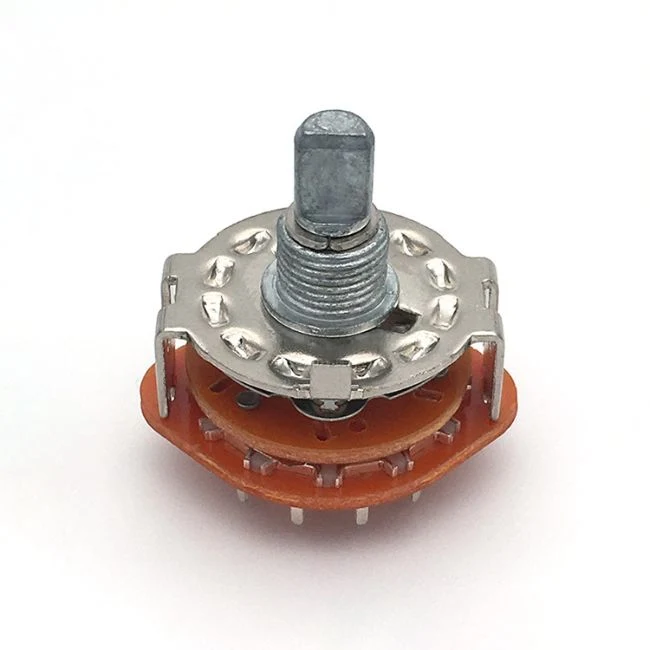 4 полюс 5 положение вращающийся переключатель RS25-1-12 вал 500V 50-60Hz 1 минуты вращающийся переключатель выбора напряжения
