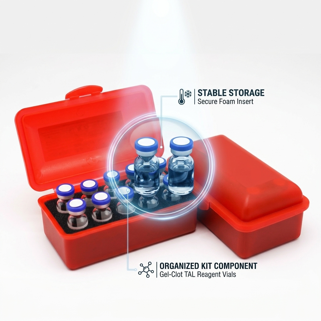 Biopharmaceutical Endotoxin Testing Reagents Endotoxin Assay Kit Gel Clot Ampoule Package
