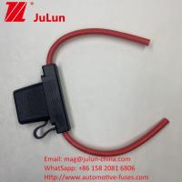 ATC/ATO Porteur de fusible en ligne personnalisé 14AWG 16AWG 18AWG 20AWG Harnais de câblage 80AMP Blade Fuse Porteur de fusible automobile