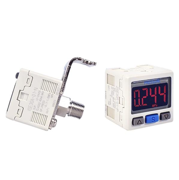 Manomètre numérique SMC ISE30A-01-A Pression positive double sortie de type N