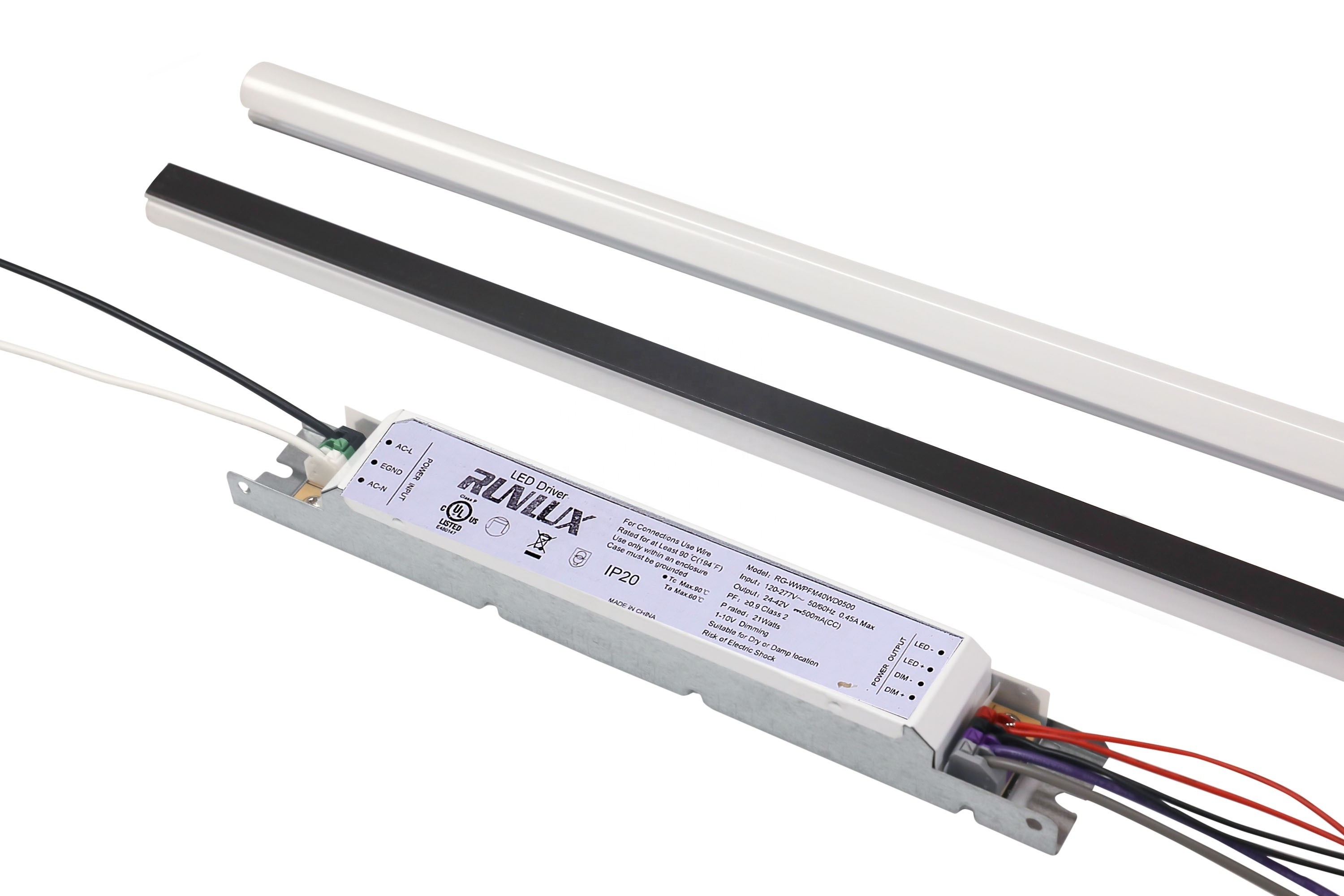 Quick Installation Linear retrofit Kit Energy Saving Dimming LED Magnetic Light with 5-
