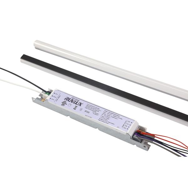 SMD LED Light Source 2ft 4ft 8ft 150Lm/W PC Lens Magnetic Led Linear retrofit Kit Light