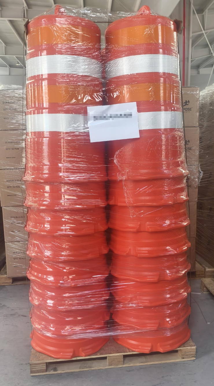 Removable Road Construction Barrels Drums Flexible Anti-Collision Barrel Drum Bucket Traffic Safety Barrel