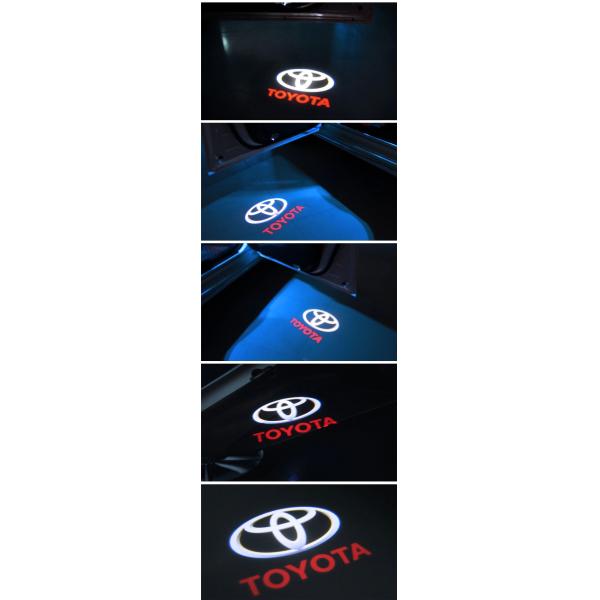 TOYOTA--BB0407 Top Quality 2014 Newest LED LOGO LAMP Ghost Lamp