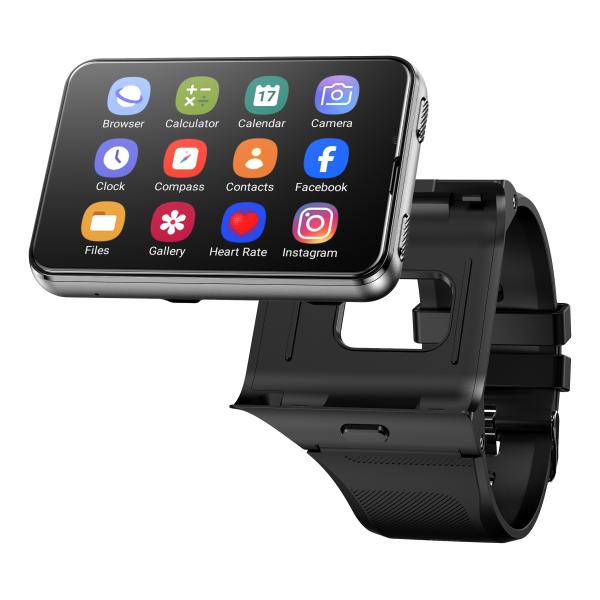 2.88 Inch Touch Screen Android 11 OS 6+128GB Face Unlock Dual Camera WIFI GPS Detachable Band