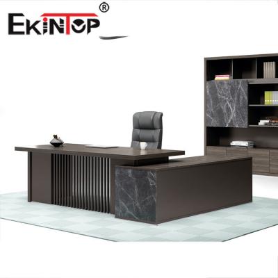 Multifunction Modern Executive Table , Office Desk Officeworks Eco Friendly Material