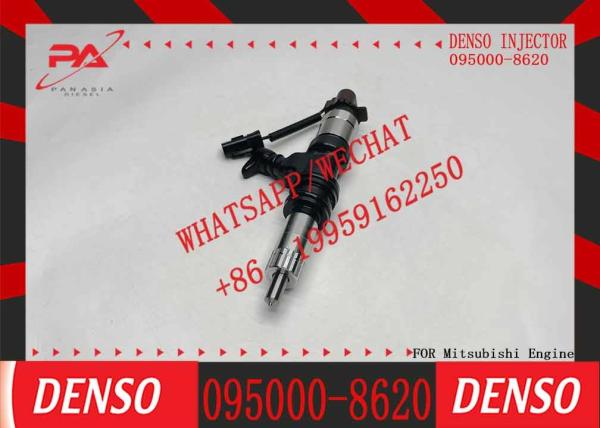 Injetor de combustível destilado médio de trilho comum 095000-8620 095000-8621 Para 6M60T ME306200 ME307085