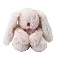 EN71 Dimensão personalizada Confortador de bebê fofinho Pele macia Amigável Coelhinho Recheado Brinquedo Crianças Natal
