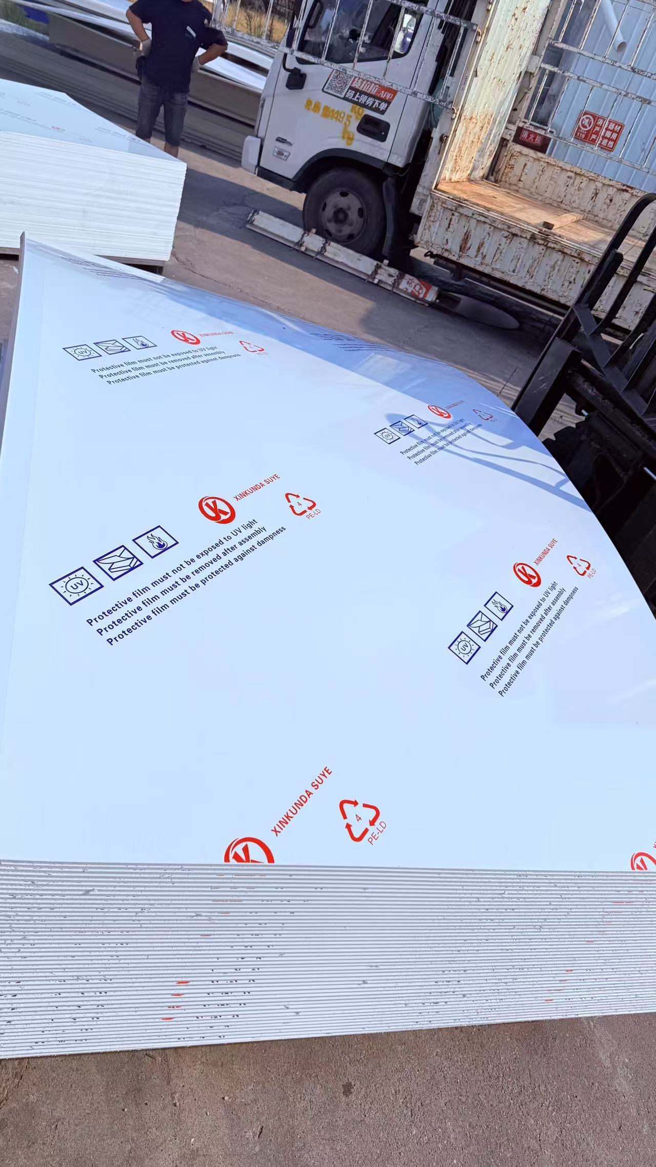 Heavy Duty Polypropylene White Plastic Sheet OEM For Construction