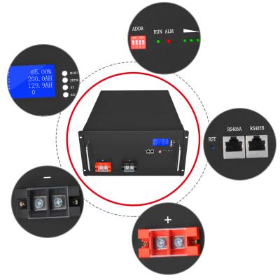 48v Lifepo4 Lithium Battery Lifepo4 48v 100ah 50AH 150AH 200AH For Golf Cart