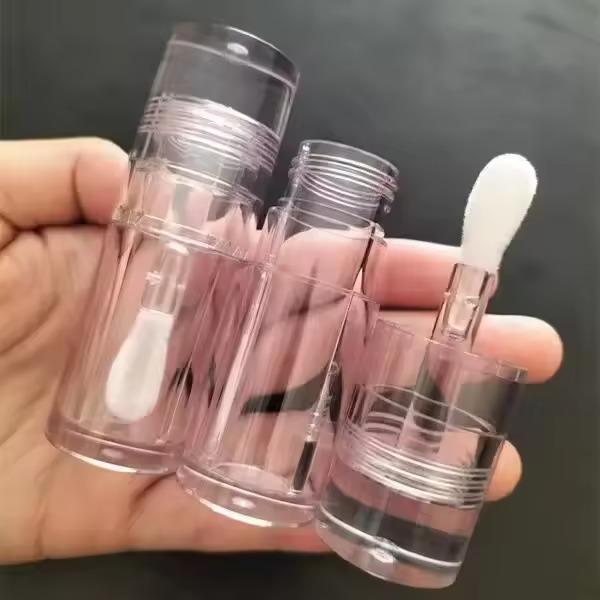 Transparent  Lipgloss Face Creams Wands Tubes Private Label  Liquid Lipgloss Bottles