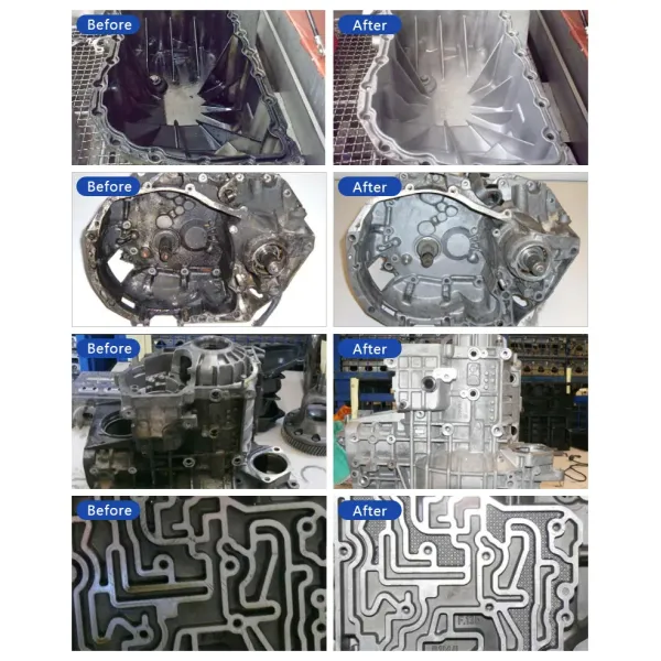Ultrasonic Gearbox Cleaning Bath Remove Grease, Oil and Metallic Shavings