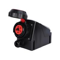 Lámpara ATEX 220v/380v conector y toma de corriente impermeable con toma de corriente industrial eléctrica de 3 pines