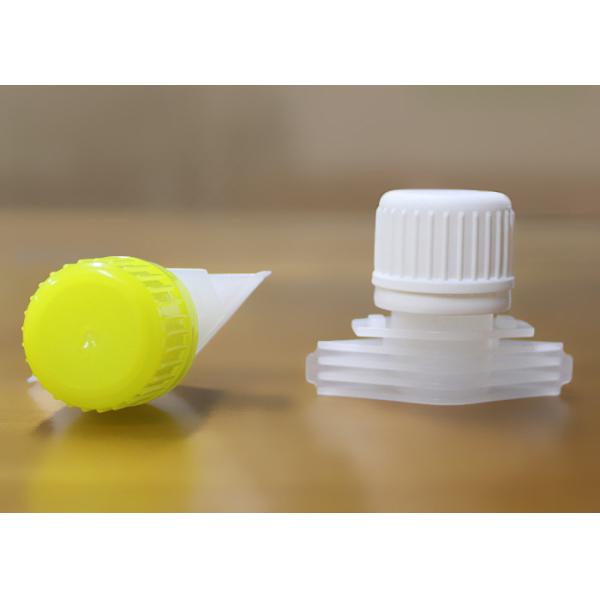 Eco Friendly No Plasticizer Plastic Spout Caps Nozzle Top On Compound Bag