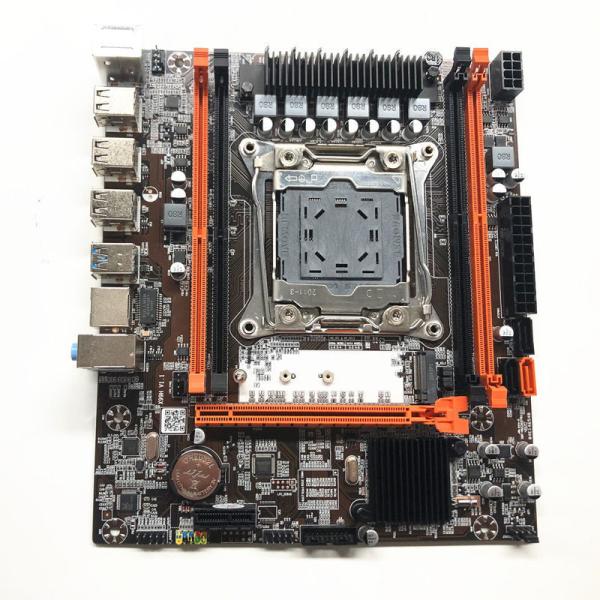 Double Memory Channel X99H Mainboard for Core I7 Xeon E5 V3/V4 CPU Server/Workstation