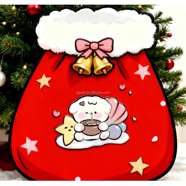 MOQ 100pcs Custom Valentine's Day CPP Plastic Self Sealing Food Grade Zipper Top Bags for Snacks Cakes (Cartoon Shaped)