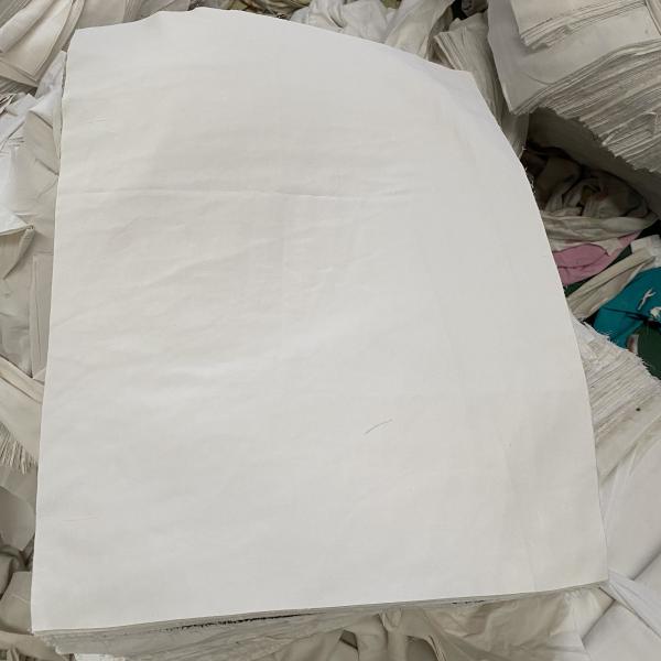 Petroleiro de óleo que limpa o algodão branco de 49*49cm que limpa Rags