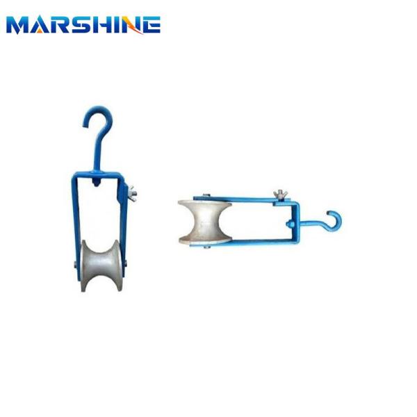 Conductor Electric Cable Roller Sheave Block For Aerial Cable Stringing