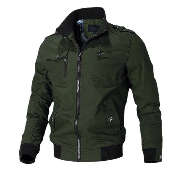 NO Seamless Fusing Loose Lapel Men's Jacket for Young Men Spring and Autumn Plus Size