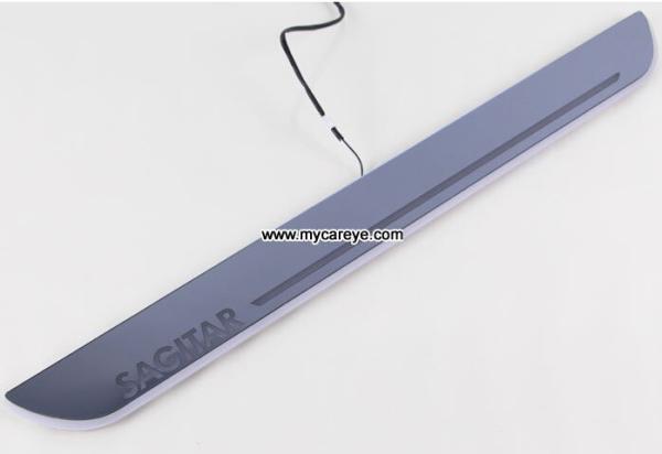 Volkswagen Sagitar car welcome light led Moving Door sill Scuff Pedal Lights