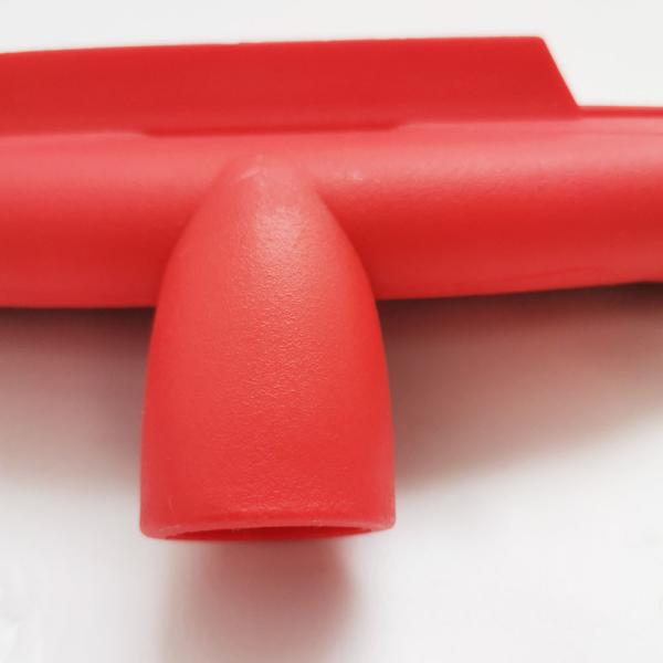 Commercial 45.5x9x5.5cm Plastic Floor Squeegee With Black Dual Moss Rubber