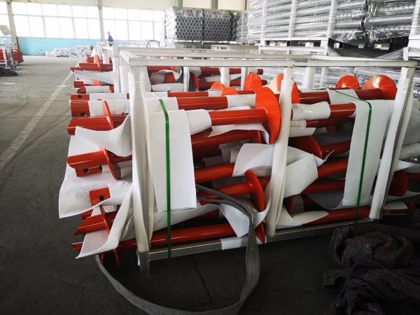 Hot Dipped Galvanized Helical Screw Blade Pile For Sale