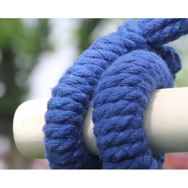 Outdoor Custom Blue Color Thick Canvas Rocking Portable Camping Hammock Dormitory Bedroom Hanging Chair