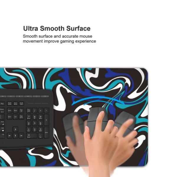 900*400*3mm Large Gaming Mousepad Art Strata Liquid Mouse Pad for Compute Mouse Gamer