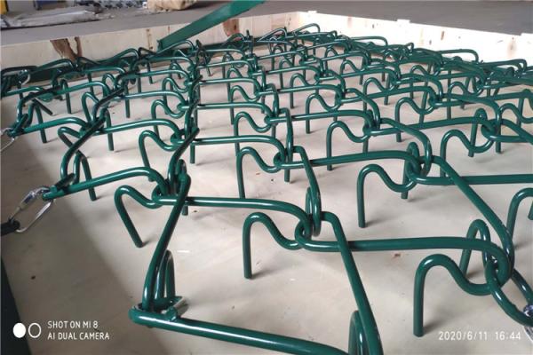 3.6M Mini Farm Tractor Mounted ATV Grass Harrow For Agricultural