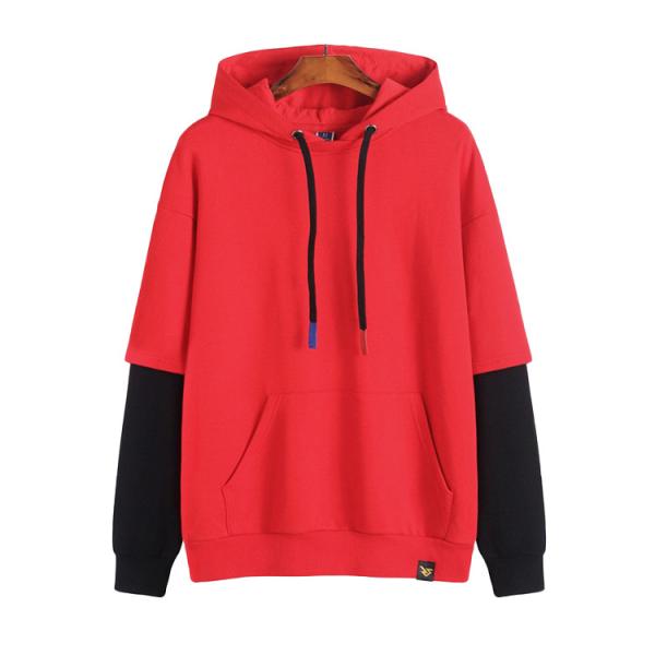 Hoodies Embroidered Crewneck Sweatshirt O Neck Blank Oversized Sweatshirts 100% Cotton