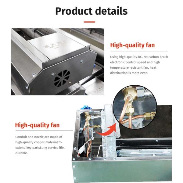 Integrated Tricycle Box Structure Bbq Vending Cart